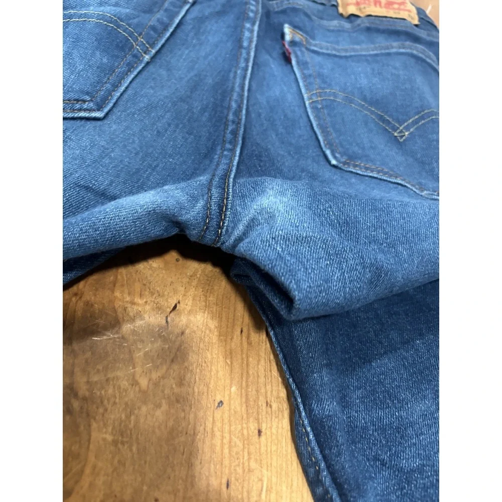 Levi's 514 Men's Straight Fit Jeans Size W32 L32 Medium Wash Blue Denim